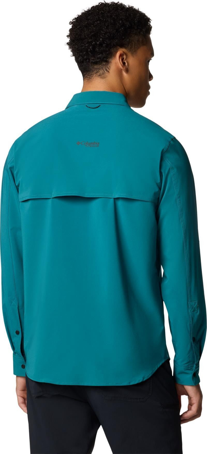 Summit Valley Woven LS Shirt, Tall - Mens - river blue 1