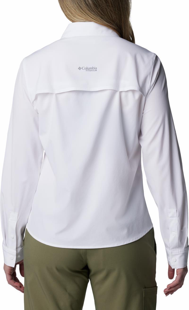 Summit Valley Woven LS Shirt - Womens - white 1
