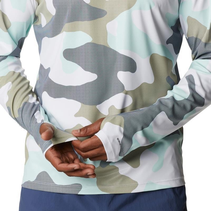 Sun Deflector Summerdry LS Shirt - Mens - savory mod camo 1