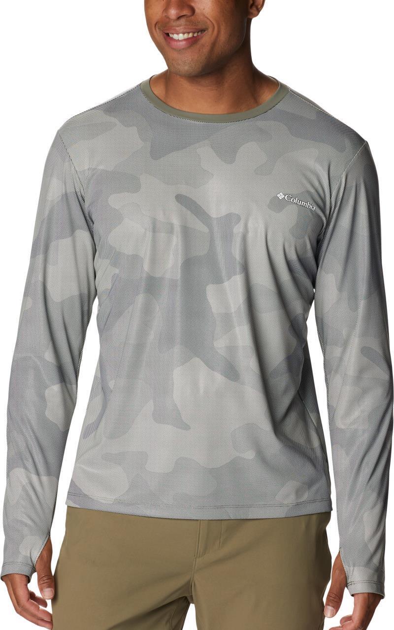 Sun Deflector Summerdry LS Shirt - Mens - stone green mod camo 1