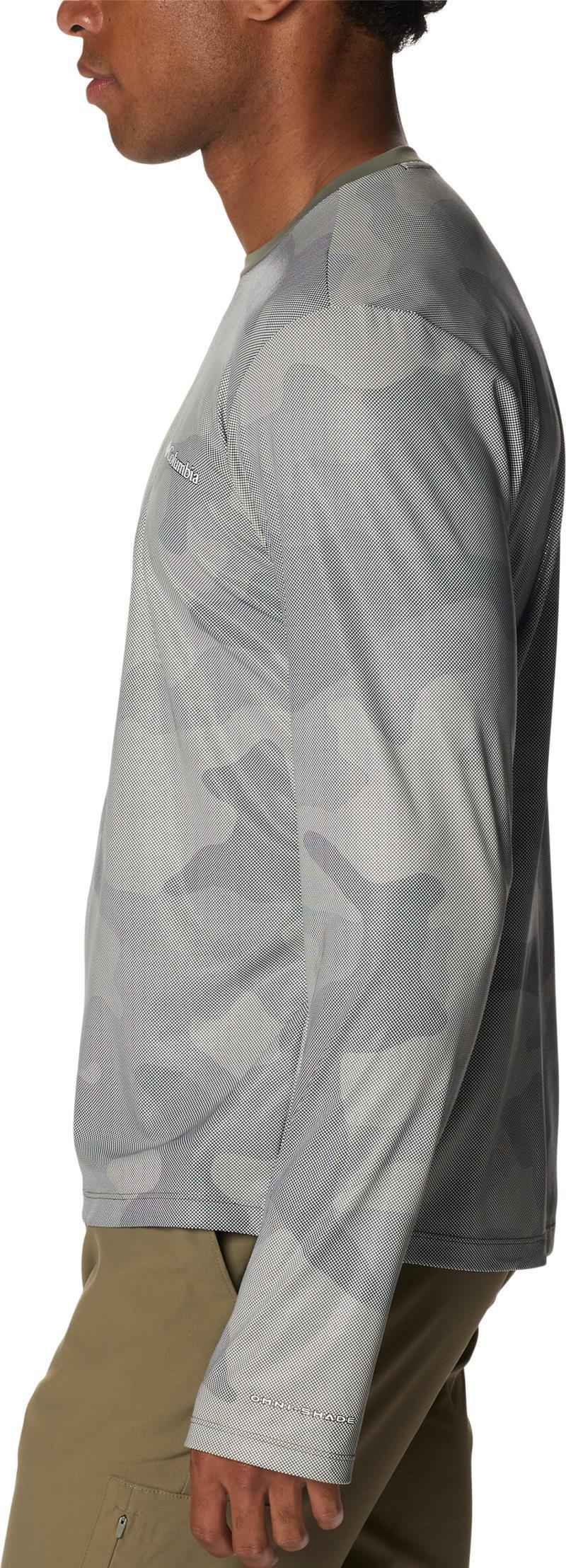 Sun Deflector Summerdry LS Shirt - Mens - stone green mod camo 1