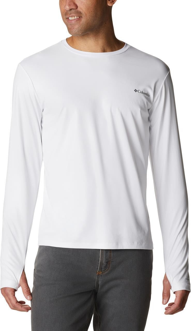 Sun Deflector Summerdry LS Shirt - Mens - white 1
