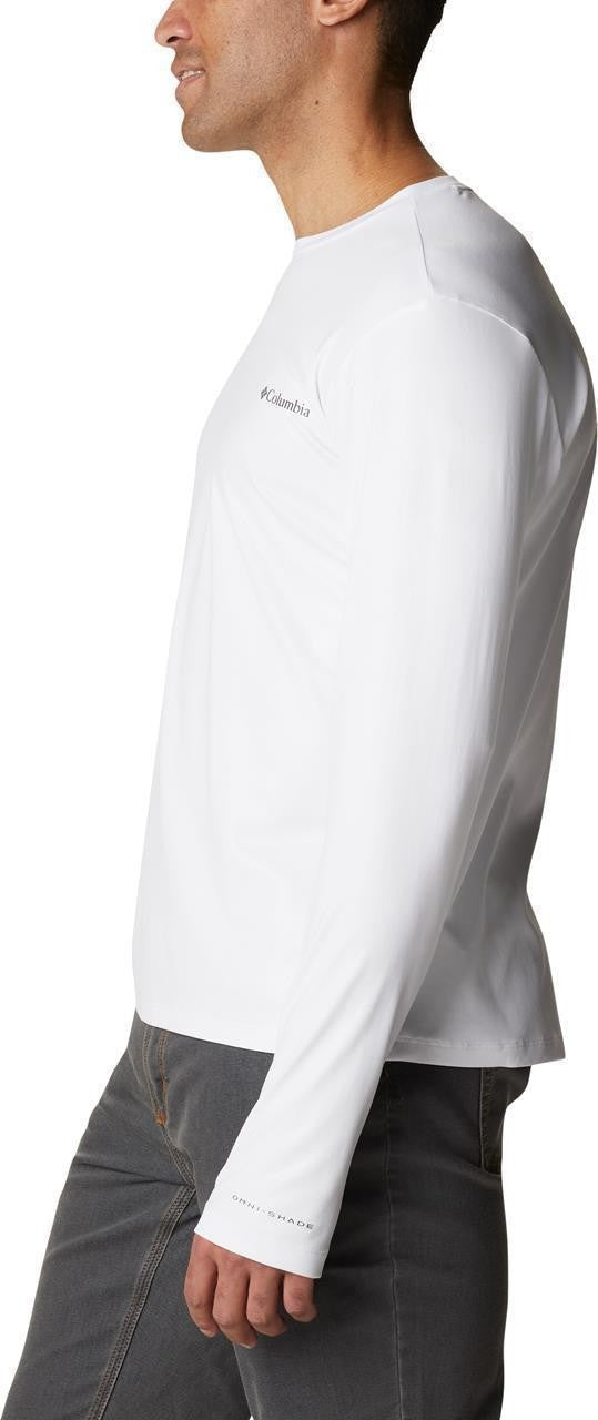 Sun Deflector Summerdry LS Shirt - Mens - white 1