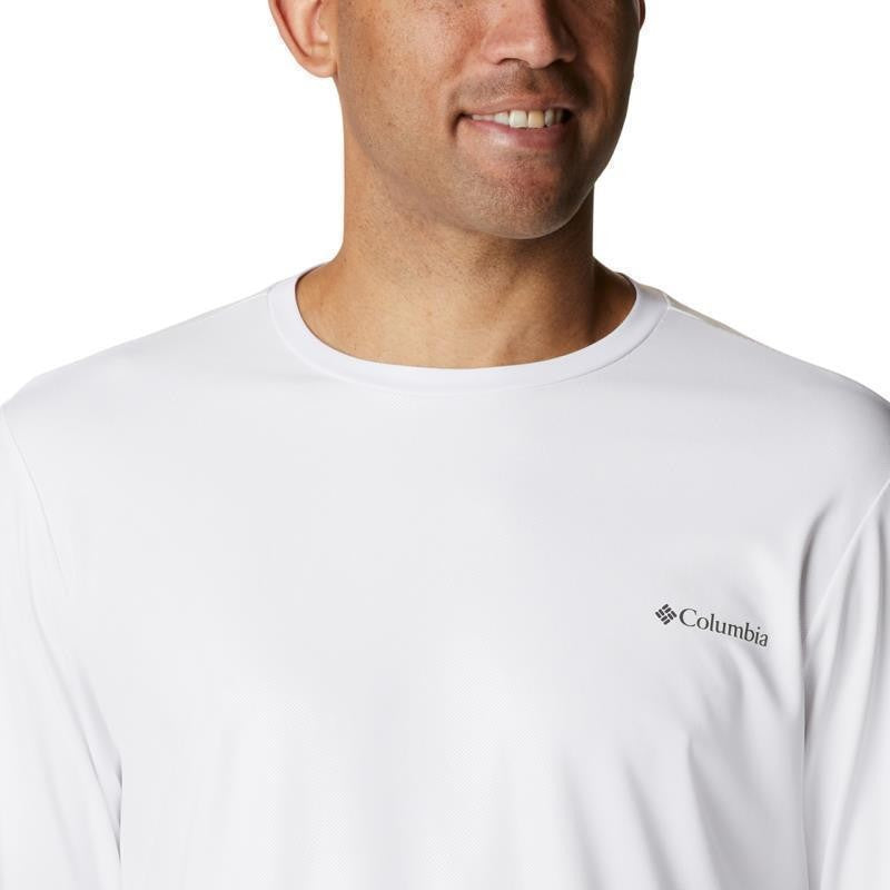 Sun Deflector Summerdry LS Shirt - Mens - white 1