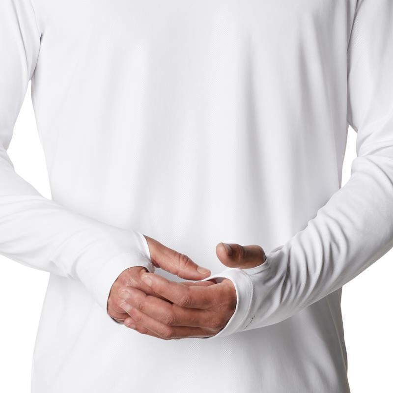 Sun Deflector Summerdry LS Shirt - Mens - white 1