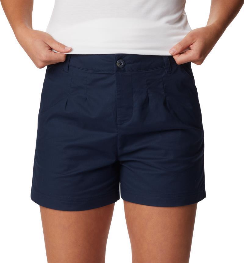 Sun Drifter Stretch Chinos, 4" Inseam - Womens - Collegiate Navy 4