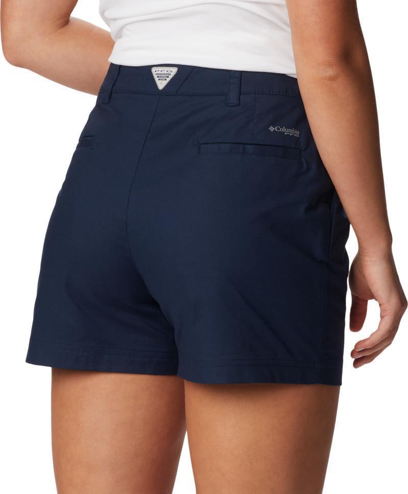 Sun Drifter Stretch Chinos, 4" Inseam - Womens - Collegiate Navy 5