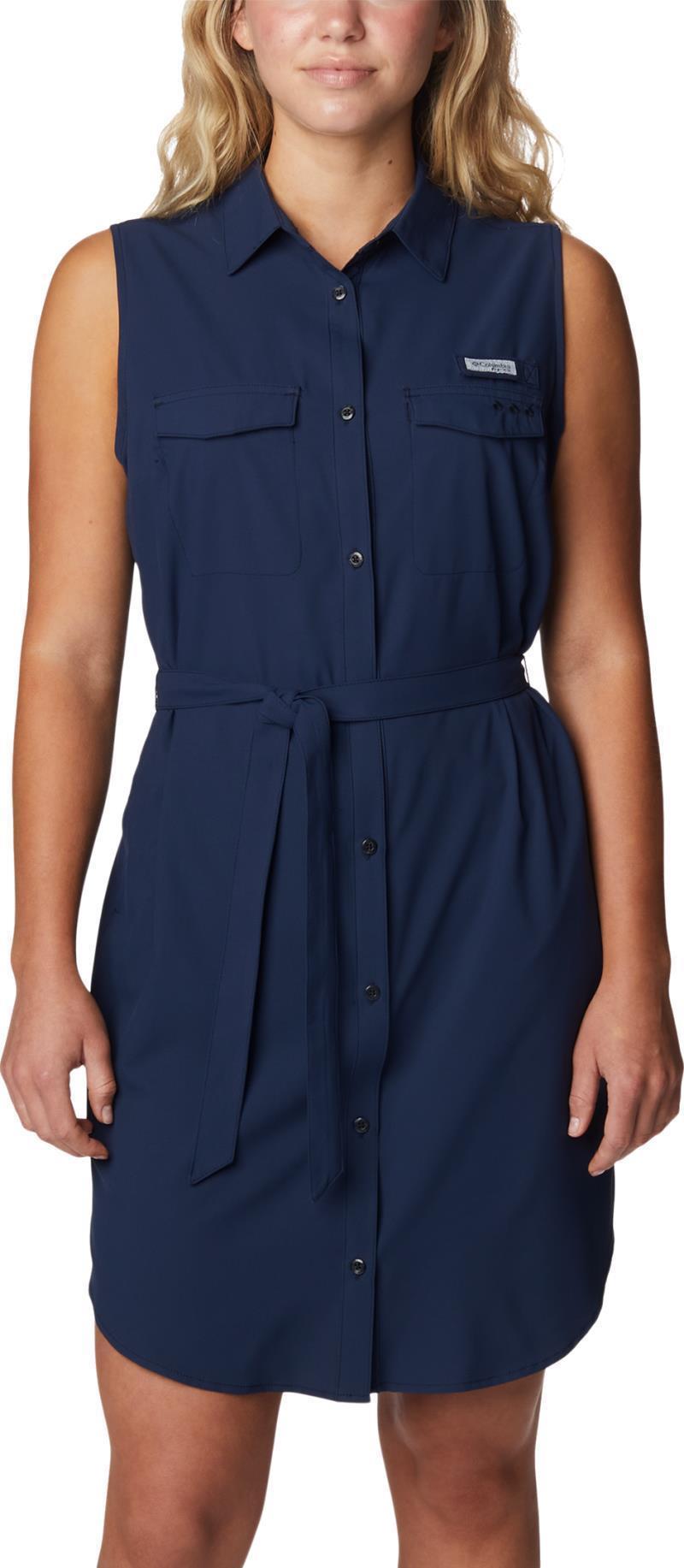 Sun Drifter Woven Dress II - Collegiate Navy 1