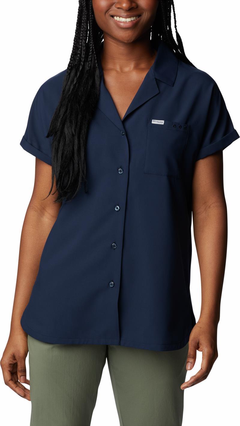 Sun Drifter Woven SS - Womens - Collegiate Navy 1