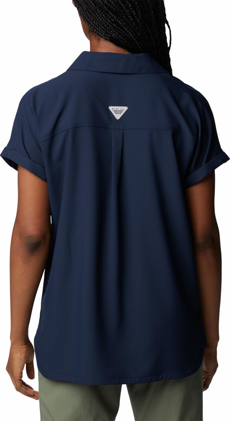 Sun Drifter Woven SS - Womens - Collegiate Navy 2