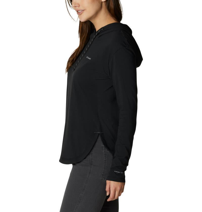 Sun Trek Hooded Pullover - Womens - Black 3