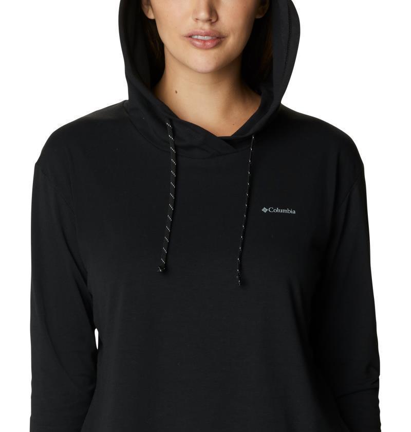 Sun Trek Hooded Pullover - Womens - Black 4