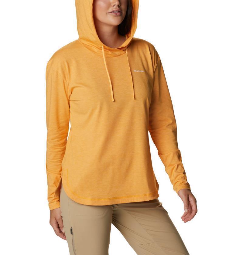 Sun Trek Hooded Pullover - Womens - Mango Heather 2