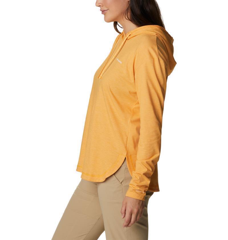 Sun Trek Hooded Pullover - Womens - Mango Heather 3