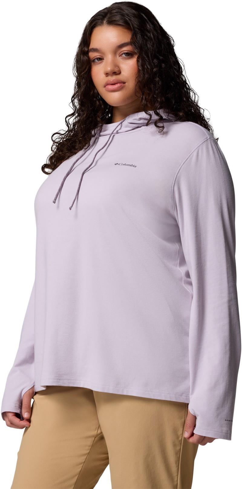 Sun Trek Hoodie II, Extended - Womens - lavender pearl 1
