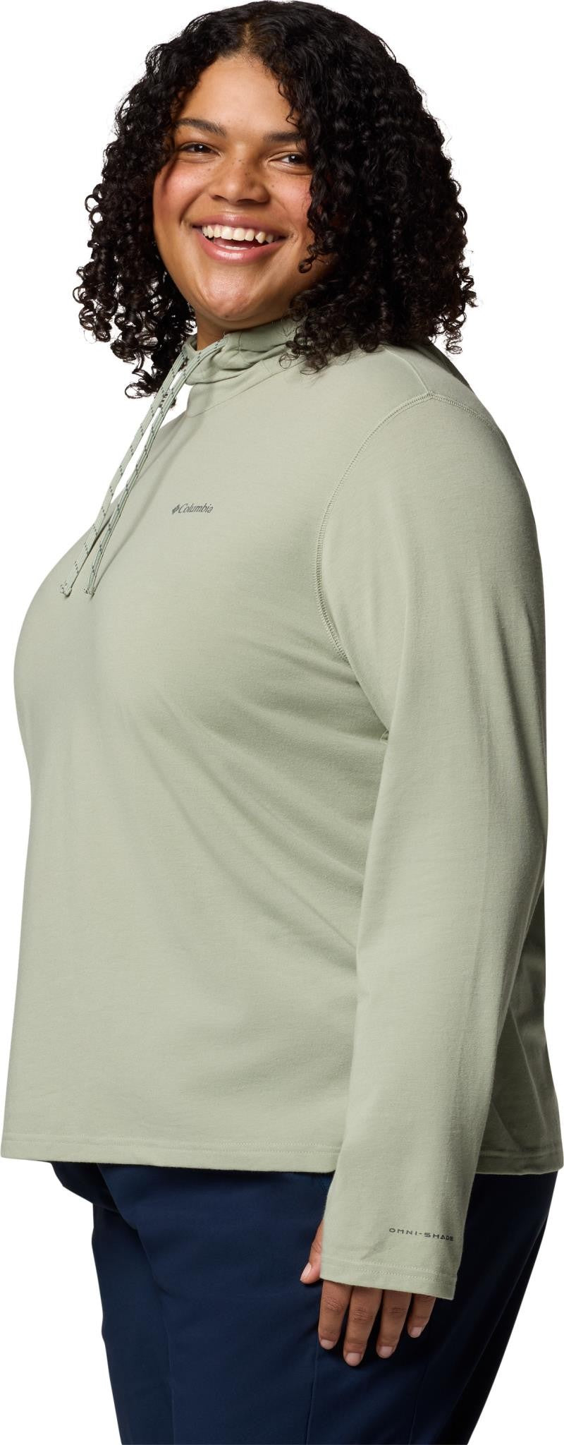Sun Trek Hoodie II, Extended - Womens - safari 1