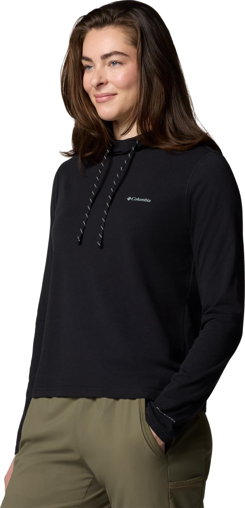 Sun Trek Hoodie II - Womens - black 1