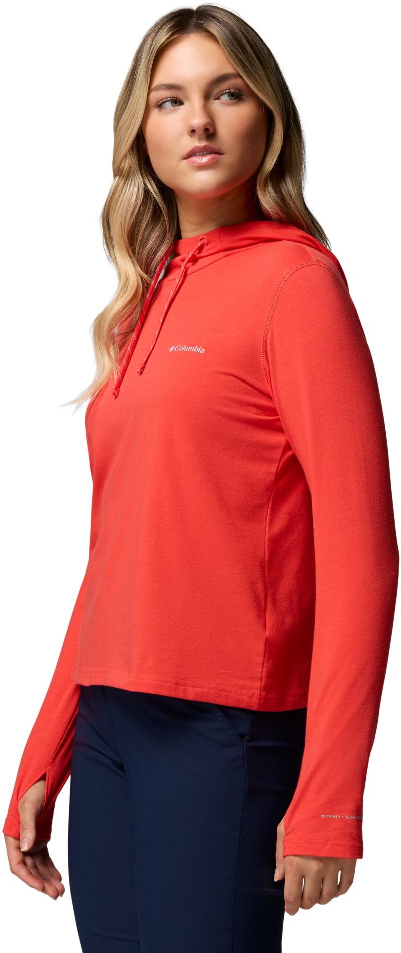 Sun Trek Hoodie II - Womens - poppy red 1