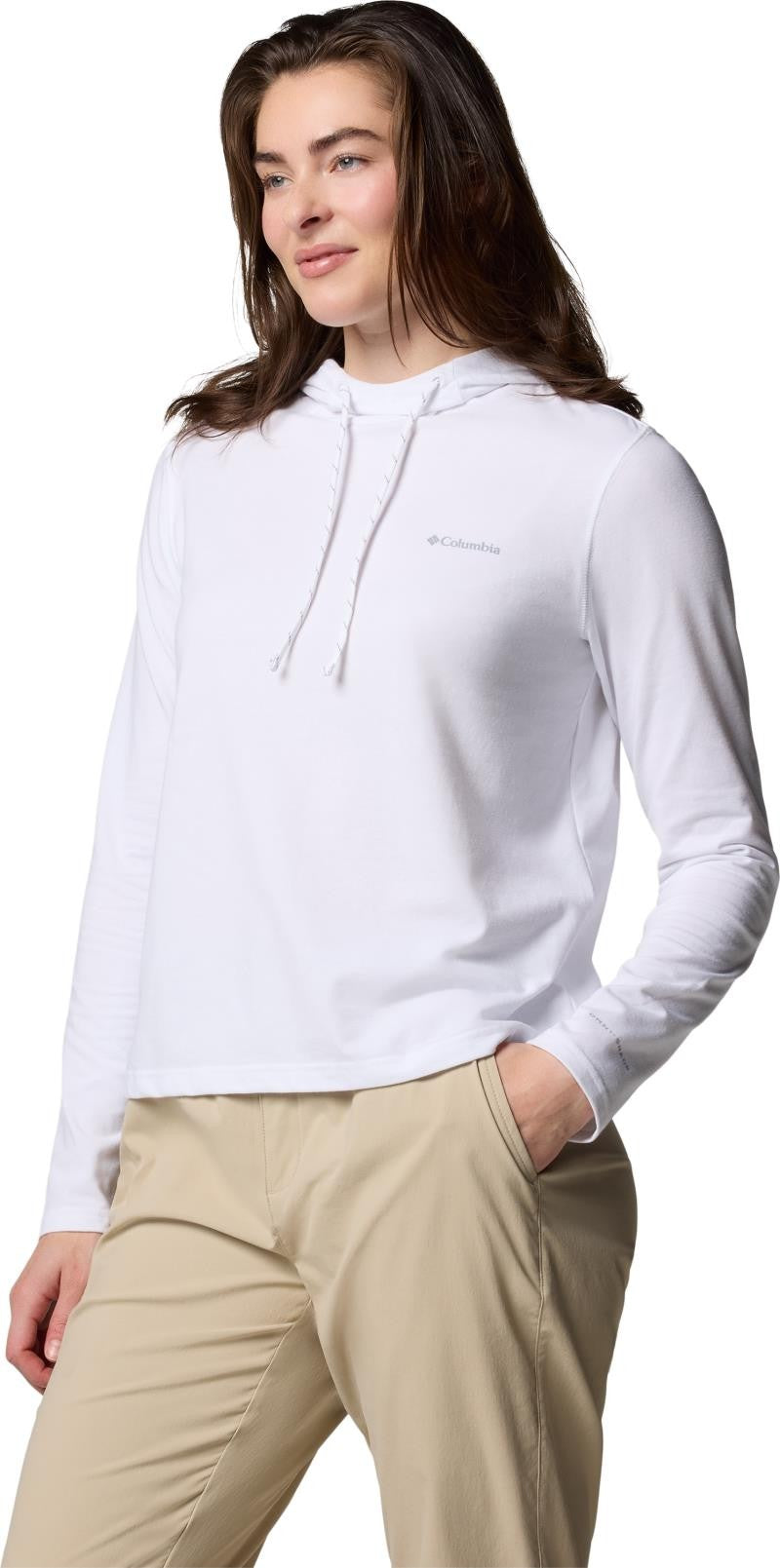 Sun Trek Hoodie II - Womens - white 1