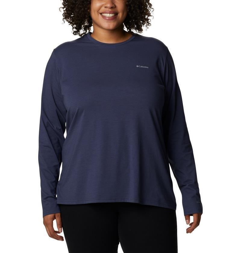 Sun Trek LS Tee - Plus - Womens - nocturnal 1