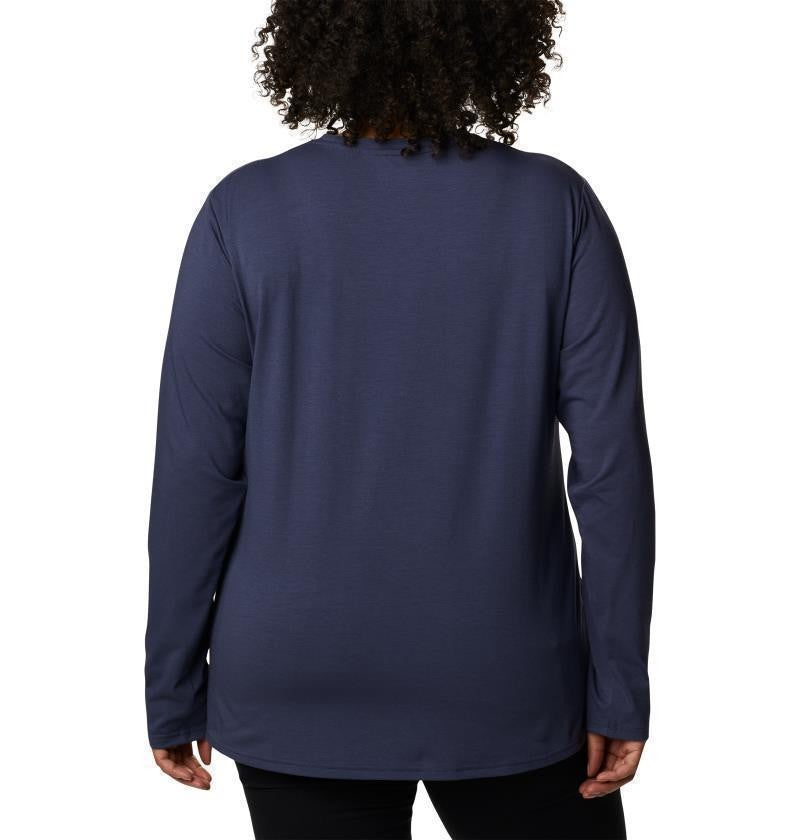 Sun Trek LS Tee - Plus - Womens - nocturnal 1