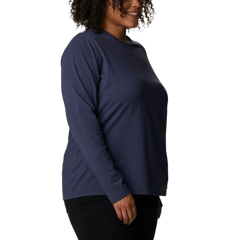 Sun Trek LS Tee - Plus - Womens - nocturnal 1