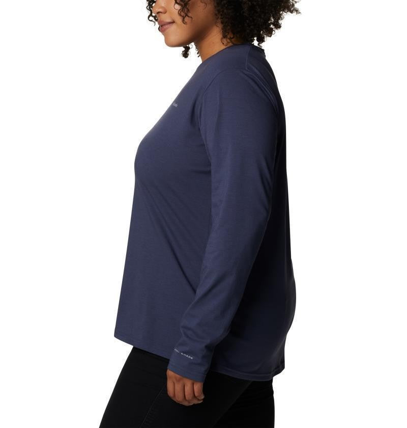 Sun Trek LS Tee - Plus - Womens - nocturnal 1