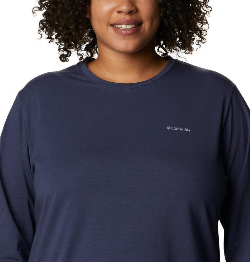 Sun Trek LS Tee - Plus - Womens - nocturnal 1