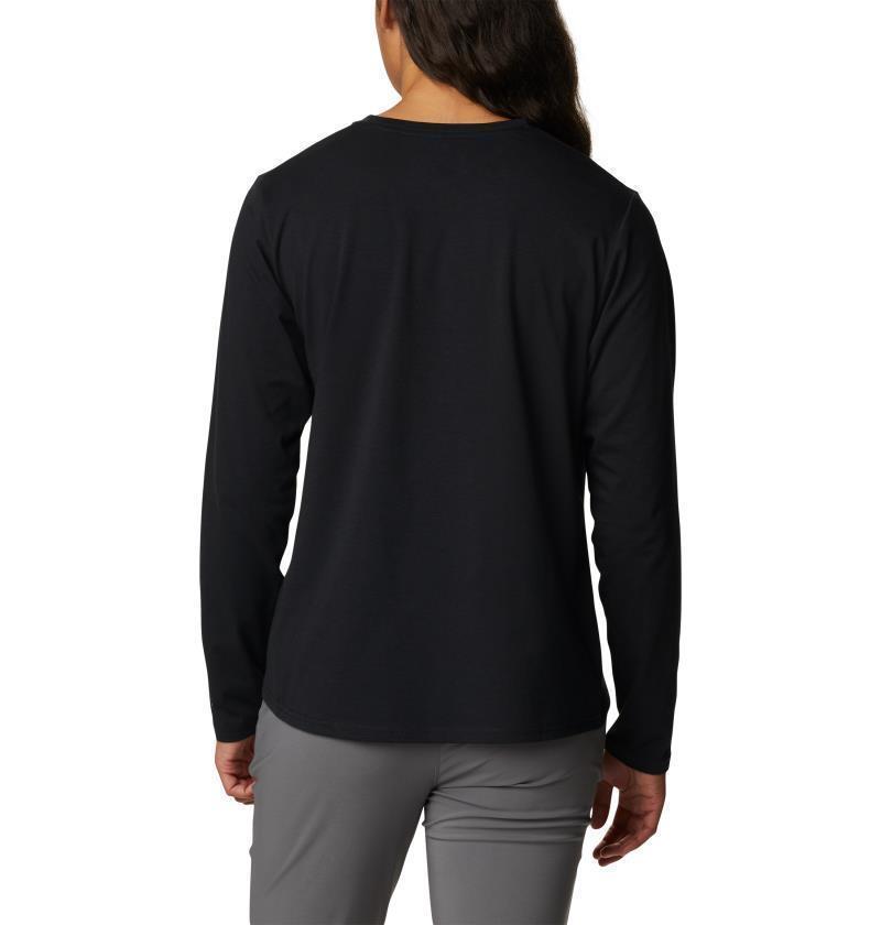 Sun Trek LS Tee - Womens - Black 2