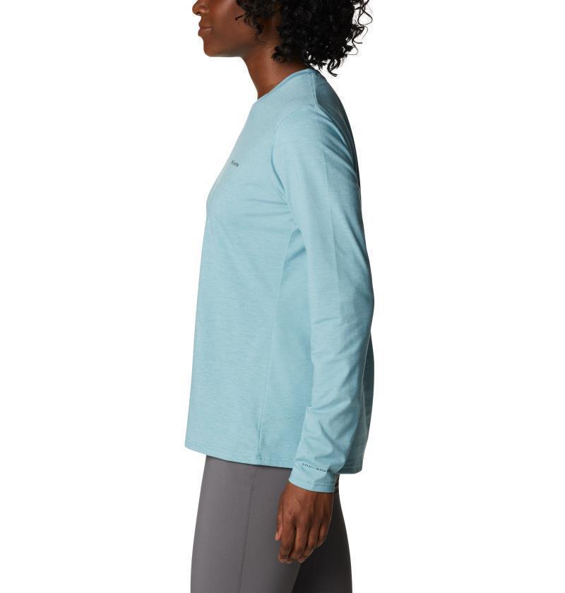 Sun Trek LS Tee - Womens - Sea Wave Heather 4