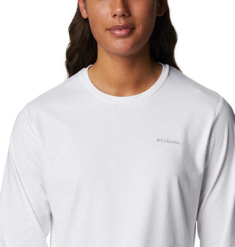 Sun Trek LS Tee - Womens - White 5