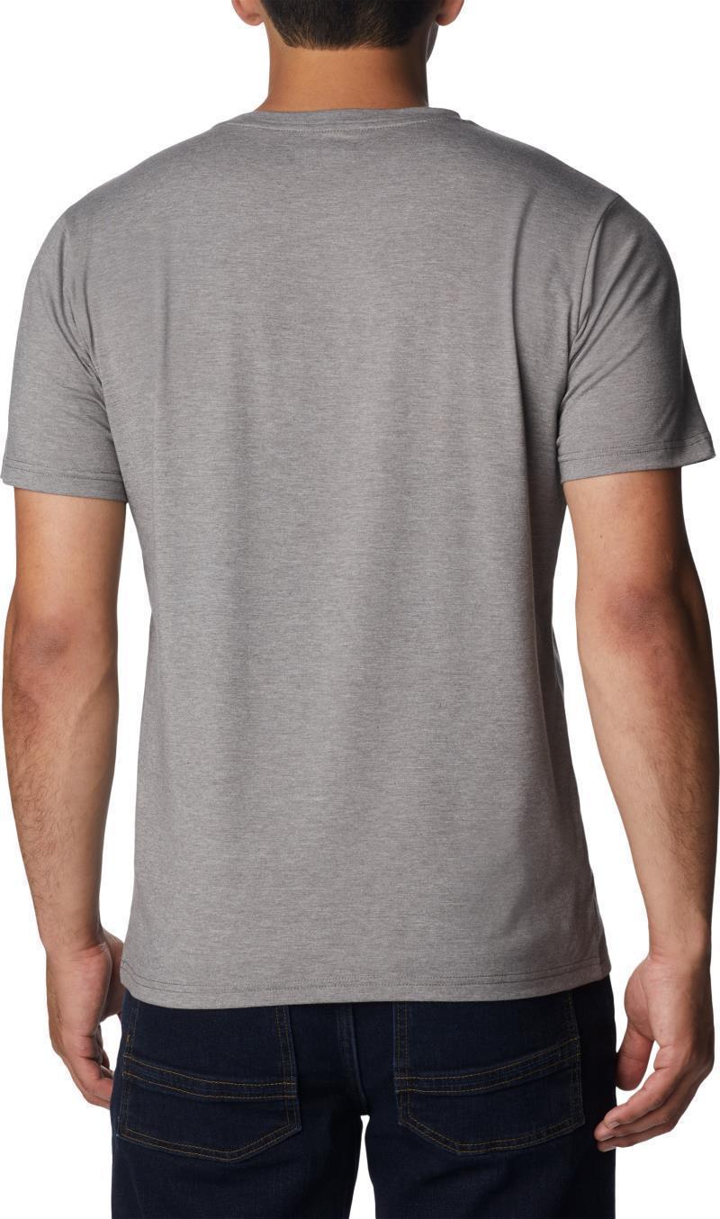 Sun Trek SS Graphic Tee - Mens - City Grey Heather / H2O Fanatic 2 2
