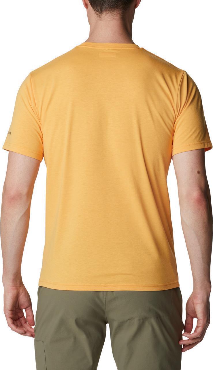 Sun Trek SS Graphic Tee - Mens - Mango / All For Outdoors Graphic 2