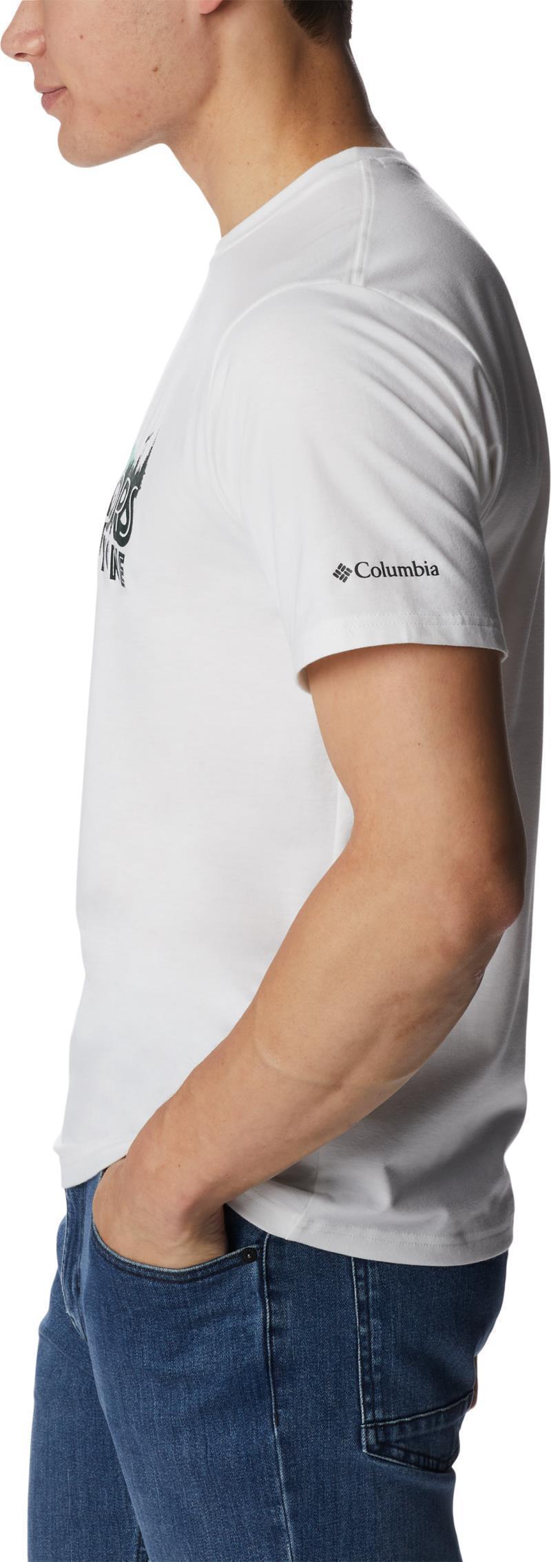Sun Trek SS Graphic Tee - Mens - White / All For Outdoors 4