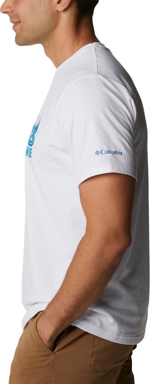Sun Trek SS Graphic Tee - Mens - White / All For Outdoors Graphic 2