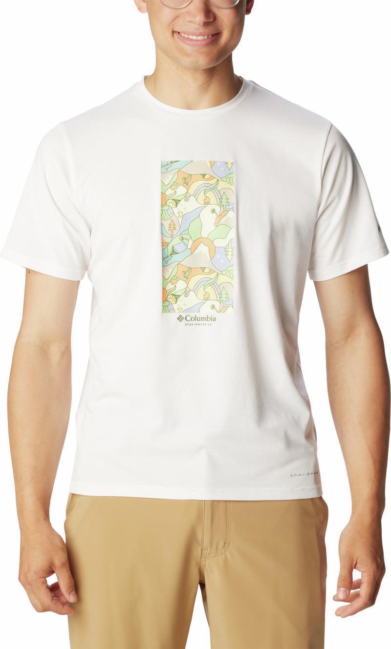 Sun Trek SS Graphic Tee - Mens - White / Epicamp Mini 1