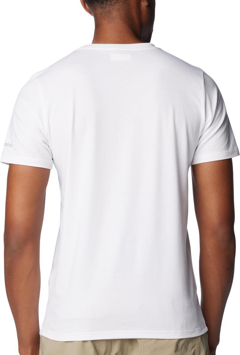 Sun Trek SS Graphic Tee - Mens - White / Simple Gorge 3