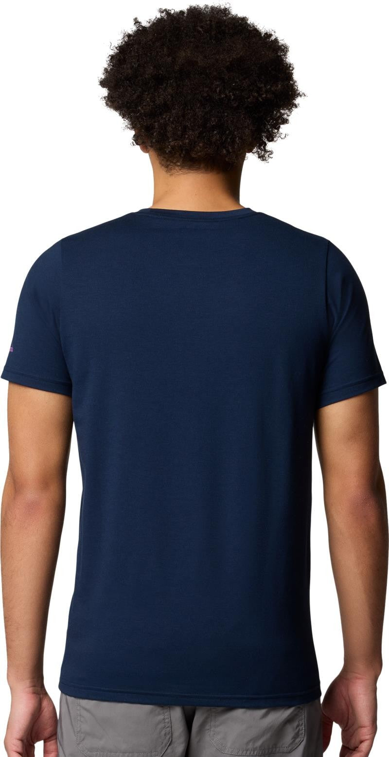 Sun Trek SS Graphic Tee - Mens - collegiate navy / explore outdoors 1