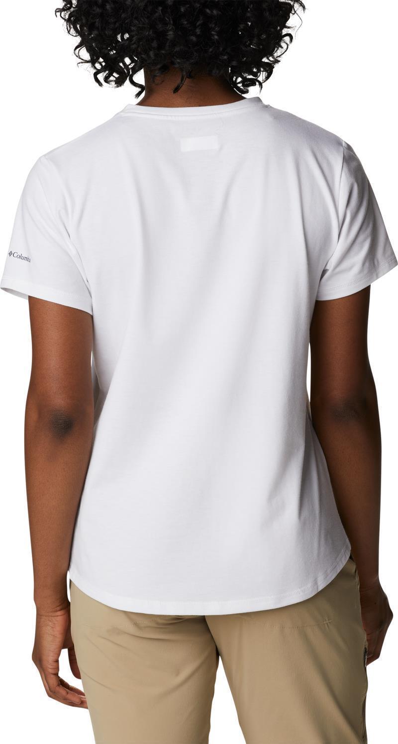 Sun Trek SS Graphic Tee - Womens - White / CSC Stacked 2