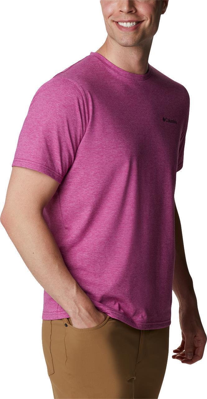 Sun Trek SS Tee - Tall - Mens - Red Onion Heather 4