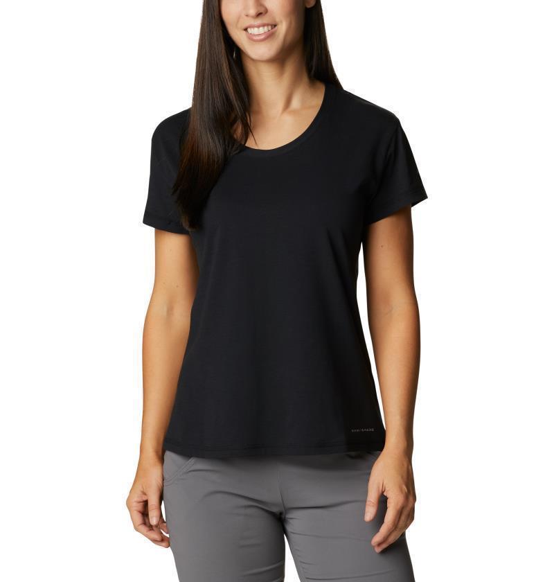 Sun Trek SS Tee - Womens - Black 1