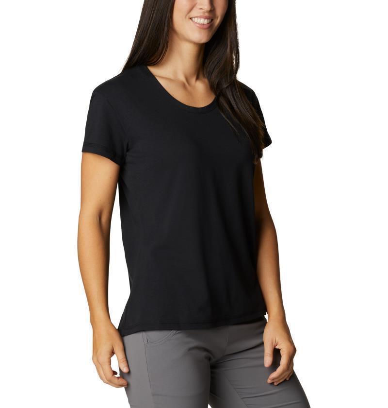 Sun Trek SS Tee - Womens - Black 3