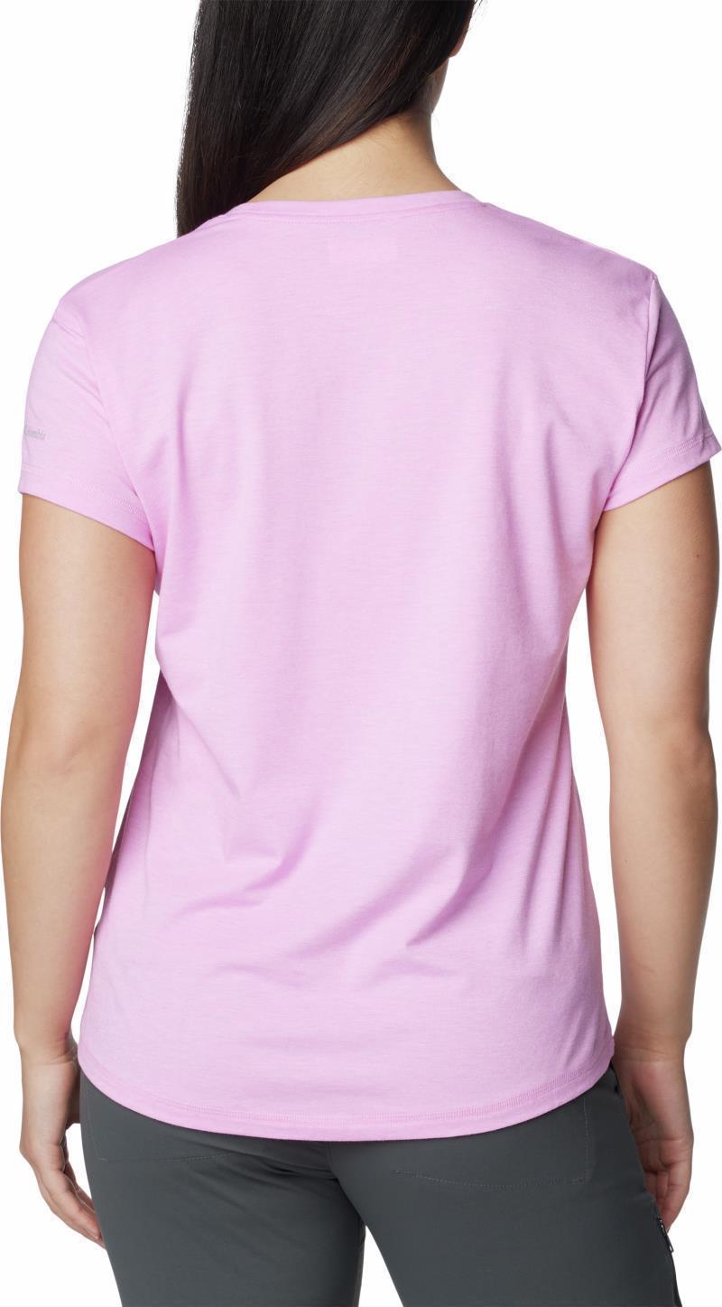 Sun Trek SS Tee - Womens - Cosmos Heather 2
