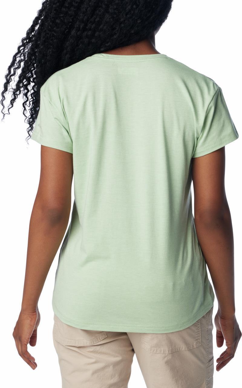 Sun Trek SS Tee - Womens - Sage Leaf Heather 2