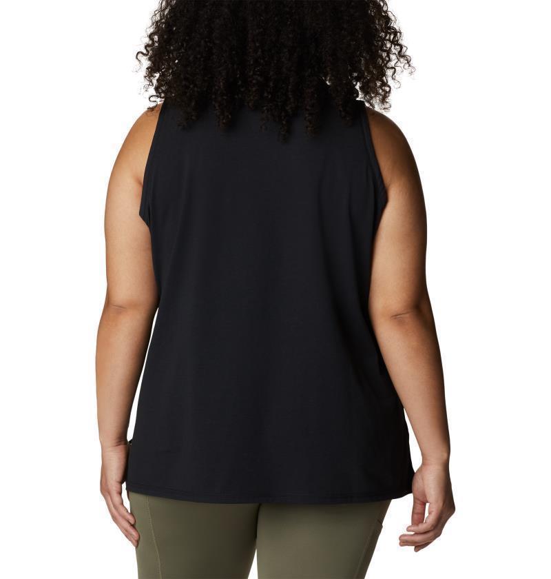 Sun Trek Tank, Extended - Womens - Black 2