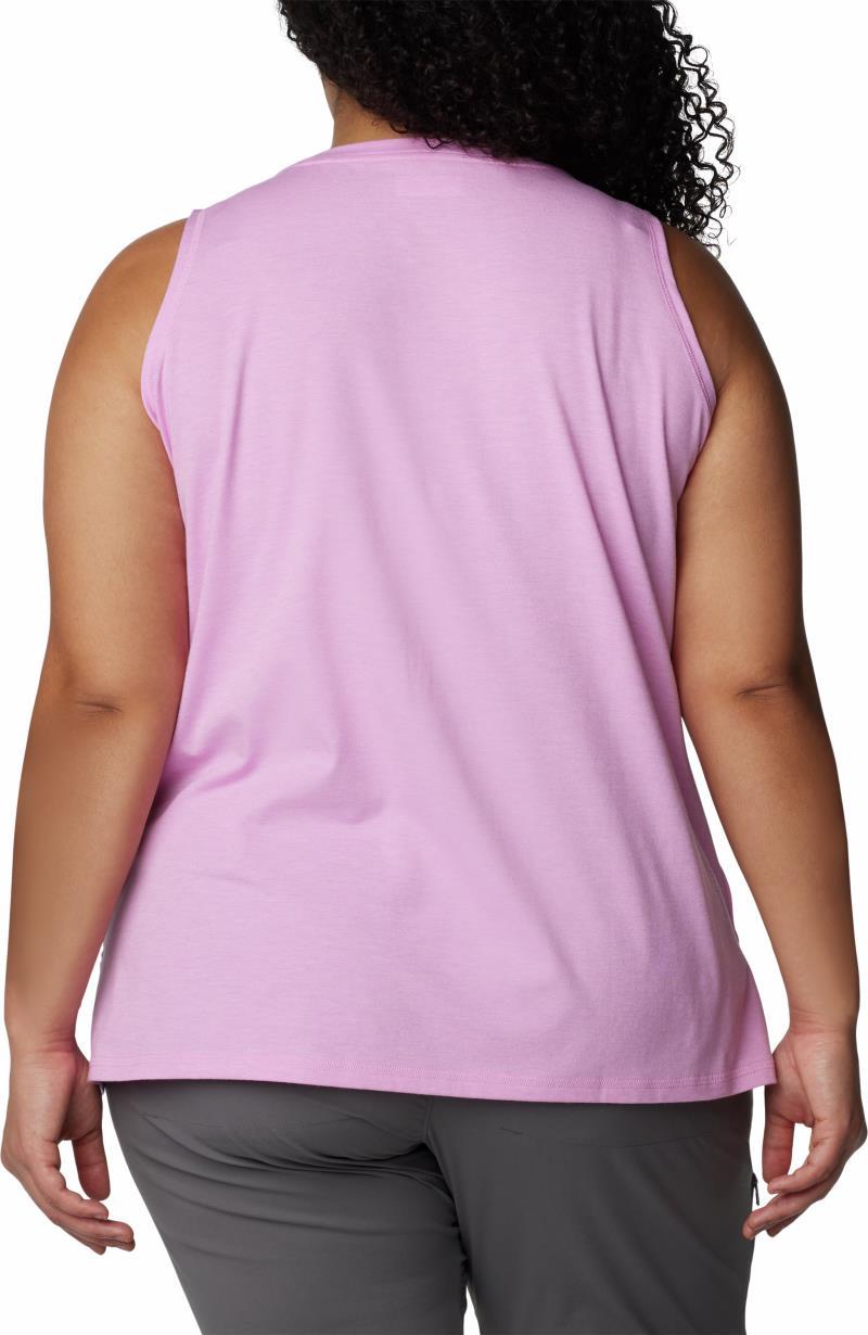 Sun Trek Tank, Extended - Womens - Cosmos Heather 2