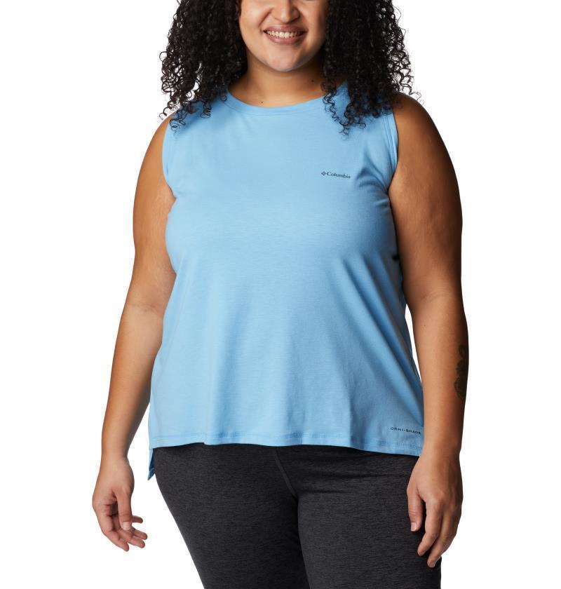 Sun Trek Tank, Extended - Womens - Vista Blue 1