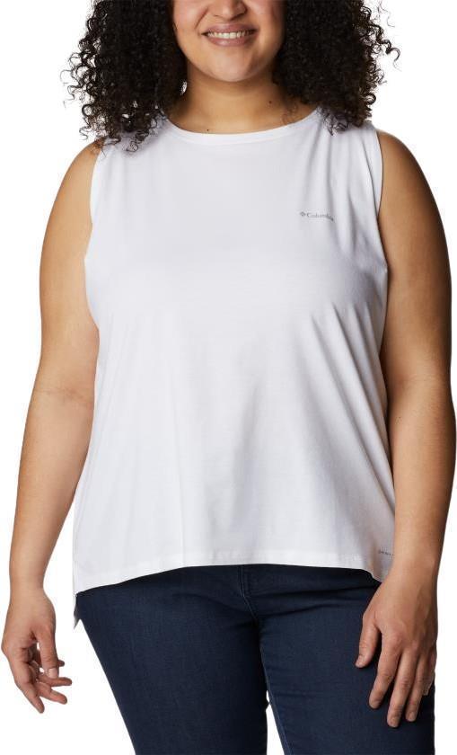 Sun Trek Tank, Extended - Womens - White 1