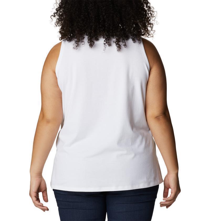 Sun Trek Tank, Extended - Womens - White 2