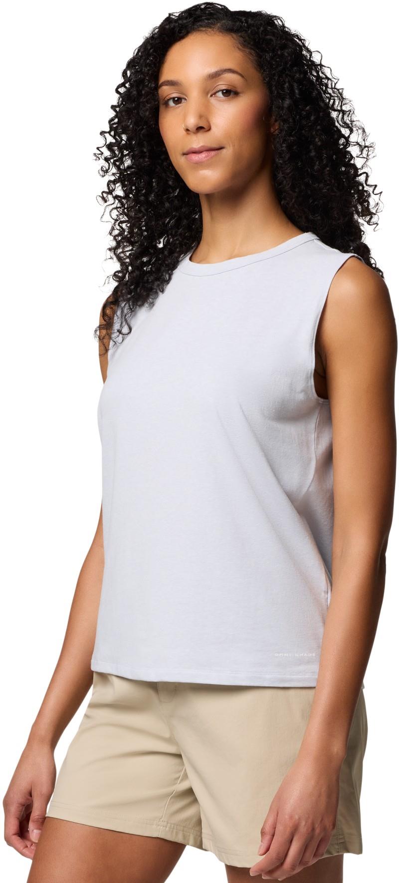 Sun Trek Tank II - Womens - cirrus grey heather 1